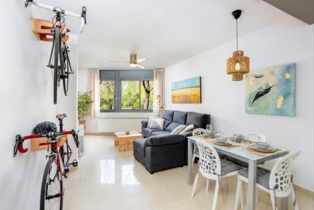 Acogedor Apartamento Cerca Del Casco Antiguo Gerona Exterior foto